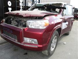 2011 TOYOTA 4RUNNER SR5, 4.0L 2WD AUTO, COLOR RED, STK Z15952